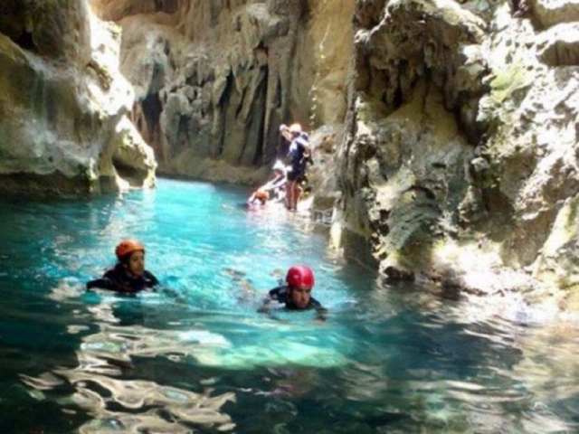 pozas de agua